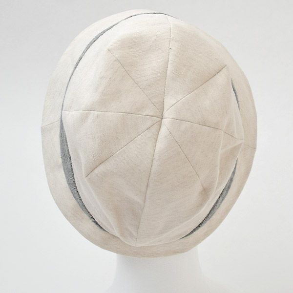 オーガニックコットン＆リネン ふっくらハット