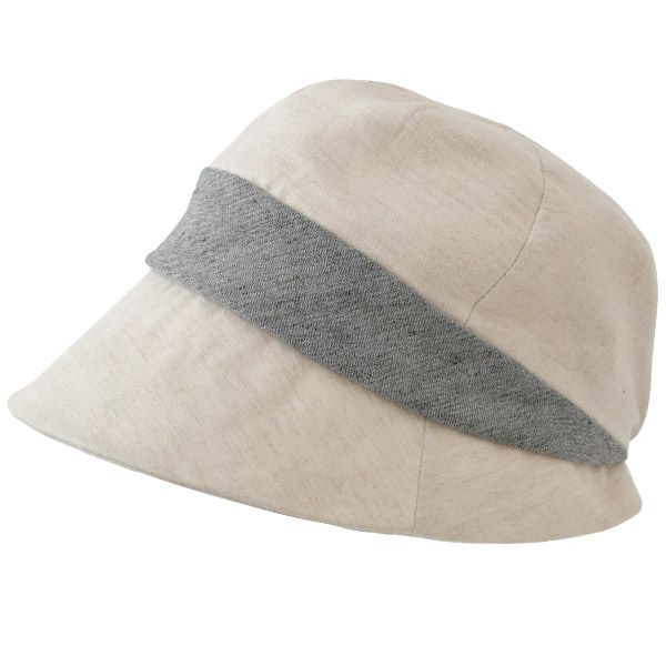 オーガニックコットン＆リネン ふっくらハット