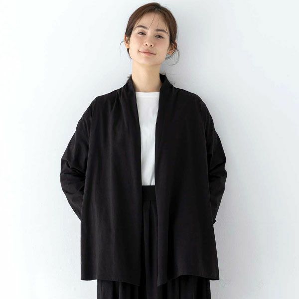 オーガニックコットン ロングカーディガン