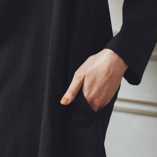 オーガニックコットン ロングカーディガン