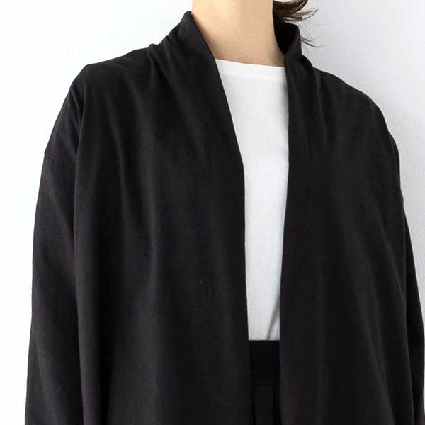 オーガニックコットン ロングカーディガン