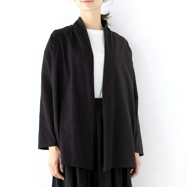 オーガニックコットン ロングカーディガン