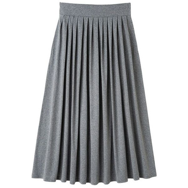 オーガニックコットン リラックスタックスカート