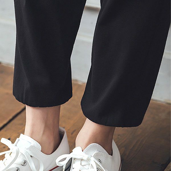 オーガニックコットン リラックスサルエルパンツ