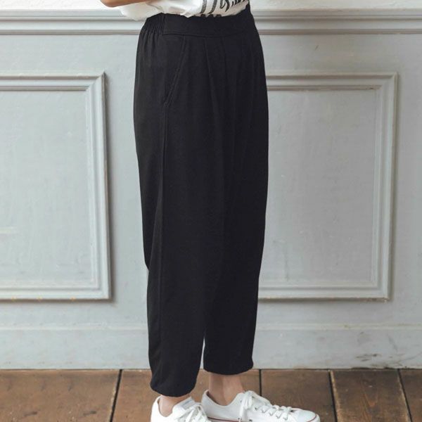 オーガニックコットン リラックスサルエルパンツ