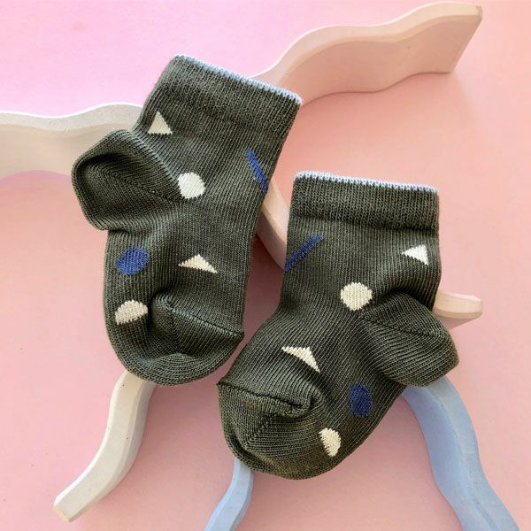 オーガニックコットン キッズソックスN.32