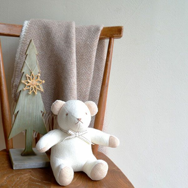 オーガニックコットン ぬいぐるみベア