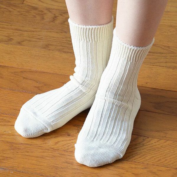 オーガニックコットン＆ヘンプ ショート丈ソックス