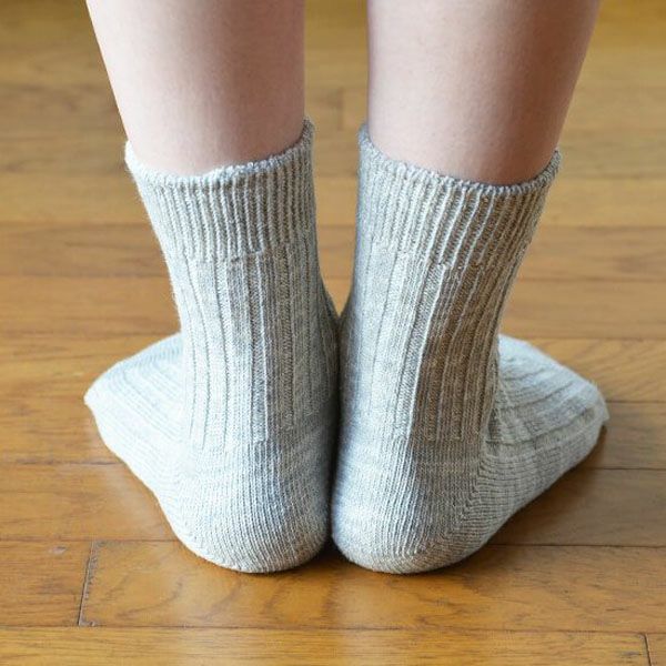 オーガニックコットン＆ヘンプ ショート丈ソックス