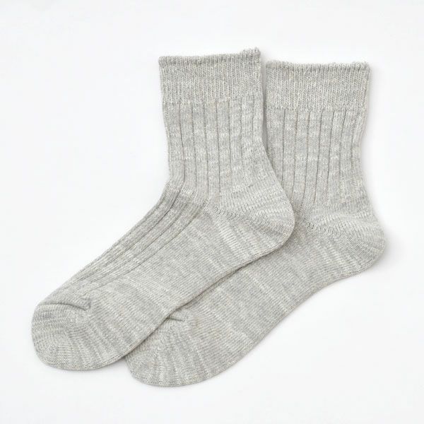 オーガニックコットン＆ヘンプ ショート丈ソックス