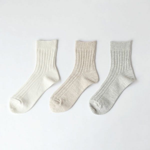 オーガニックコットン＆ヘンプ ショート丈ソックス