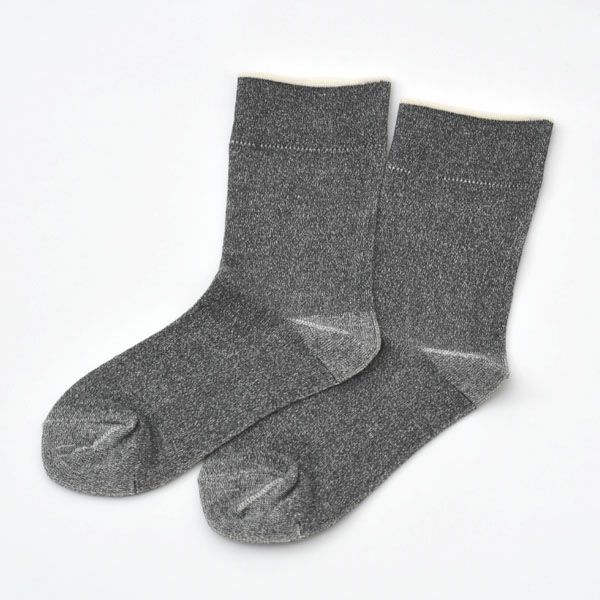 オーガニックコットン いつもソックス無地