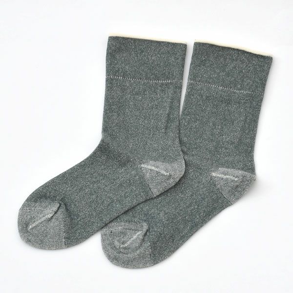 オーガニックコットン いつもソックス無地