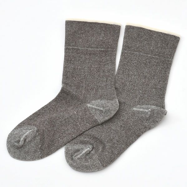 オーガニックコットン いつもソックス無地
