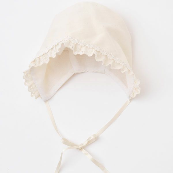 オーガニックコットン スムースフード付きドレスオール ナチュラル 50-70