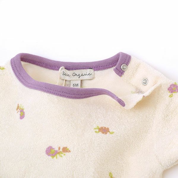 オーガニックコットン ベビーパイルセットアップ Bea