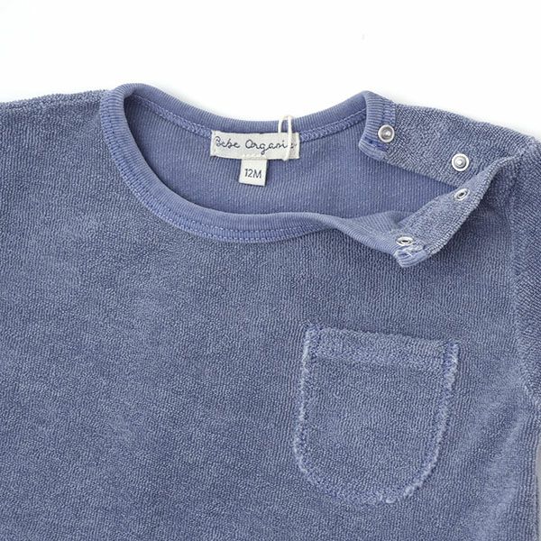 オーガニックコットン ベビーパイルセットアップ Paul