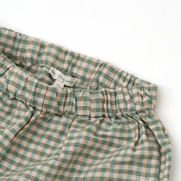 オーガニックコットン＆リネン キッズフリルパンツ Uma