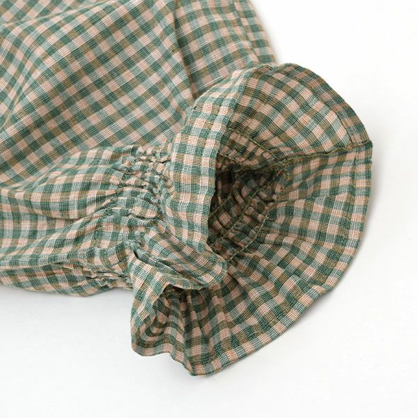 オーガニックコットン＆リネン キッズフリルパンツ Uma