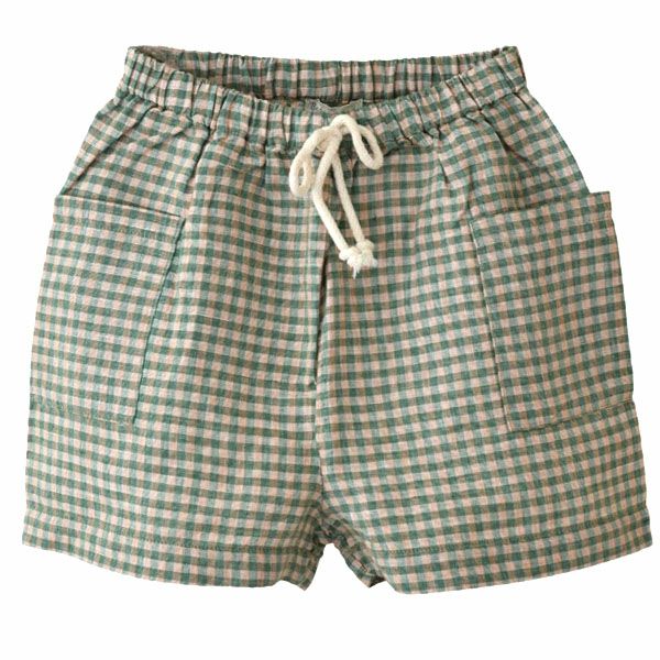 オーガニックコットン＆リネン キッズショートパンツ Uma