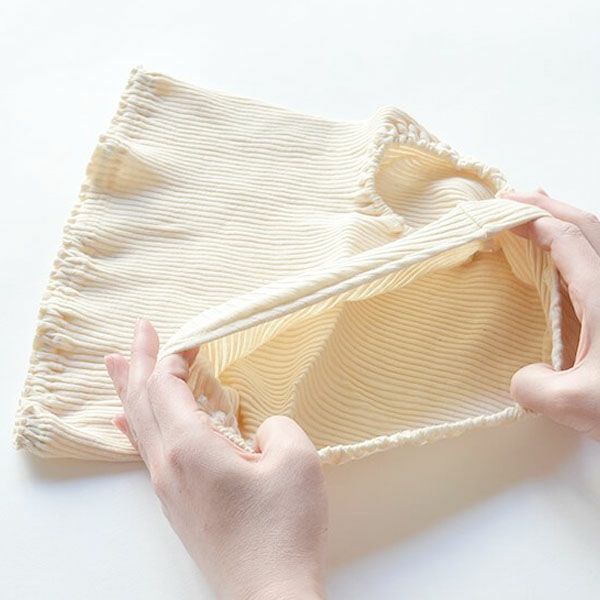 オーガニックコットン リブショーツ