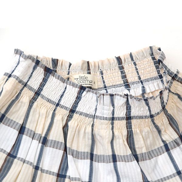 オーガニックコットン キッズシアサッカーショートパンツ