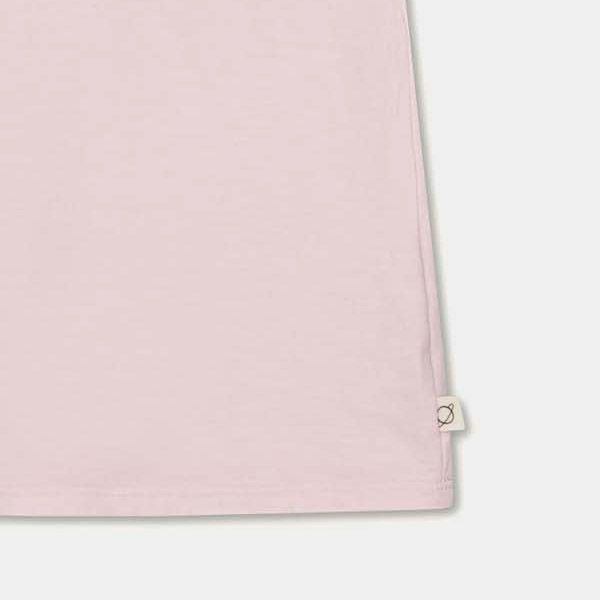 オーガニックコットン キッズスラブラッフルTシャツ(半袖)