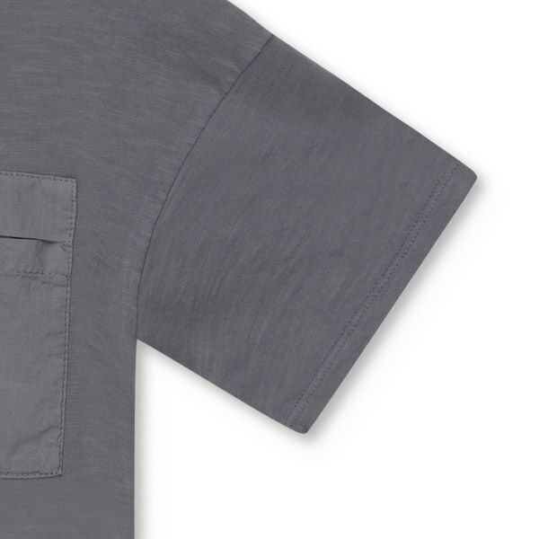 オーガニックコットン キッズスラブポケット付きTシャツ(半袖)