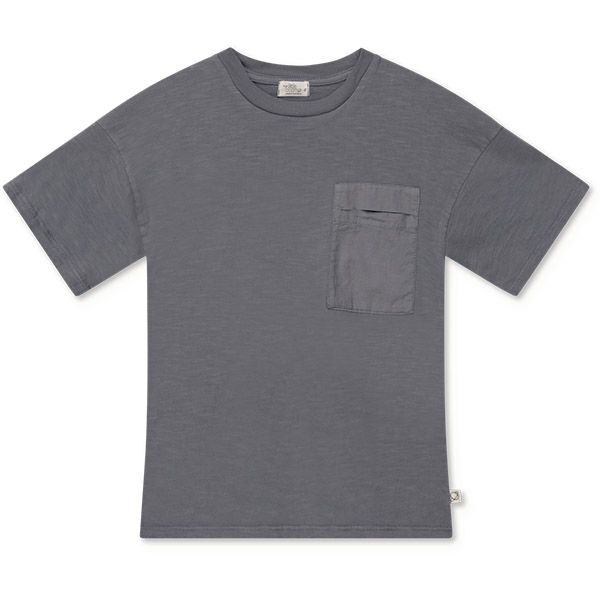 オーガニックコットン キッズスラブポケット付きTシャツ(半袖)