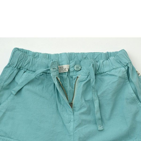 オーガニックコットン キッズポプリンバミューダパンツ