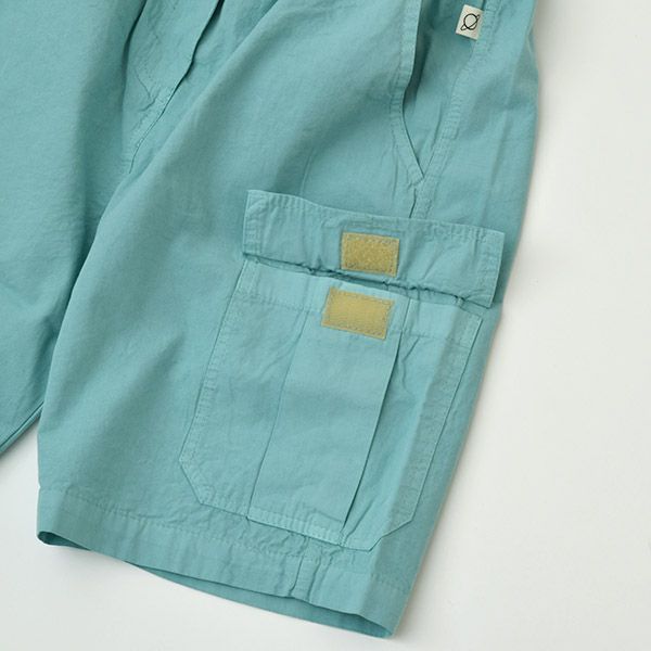 オーガニックコットン キッズポプリンバミューダパンツ