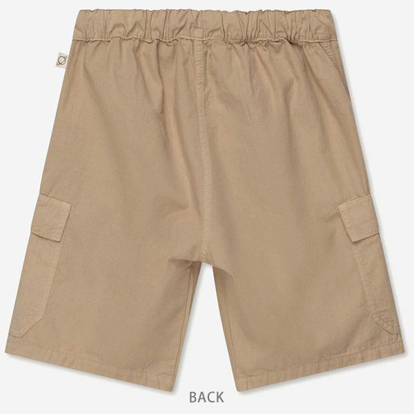 オーガニックコットン キッズポプリンバミューダパンツ