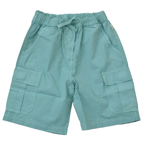オーガニックコットン キッズポプリンバミューダパンツ