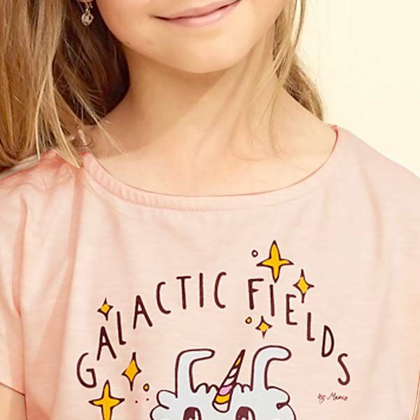 オーガニックコットン キッズ TシャツRainbowRider