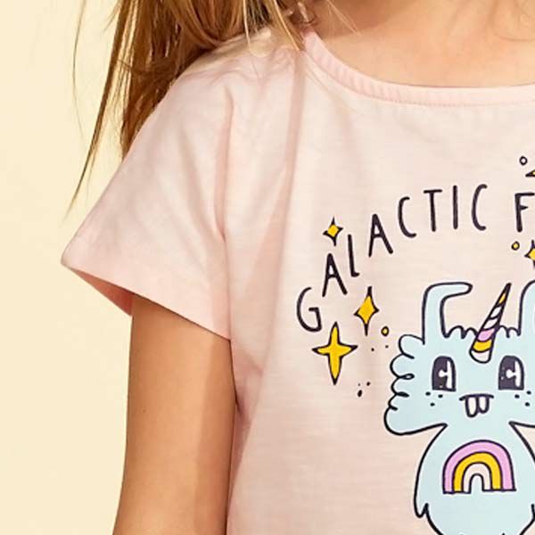 オーガニックコットン キッズ TシャツRainbowRider