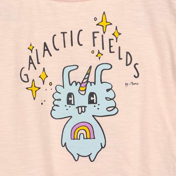 オーガニックコットン キッズ TシャツRainbowRider