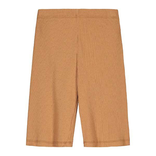 オーガニックコットン キッズ リブハーフパンツ