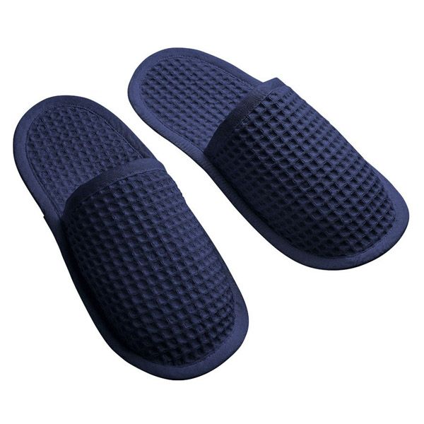 オーガニックコットン ワッフルスリッパ