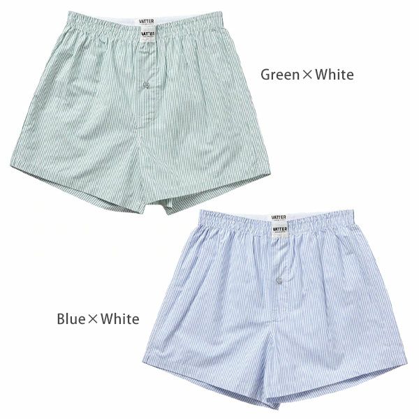 オーガニックコットン メンズトランクス Stripes