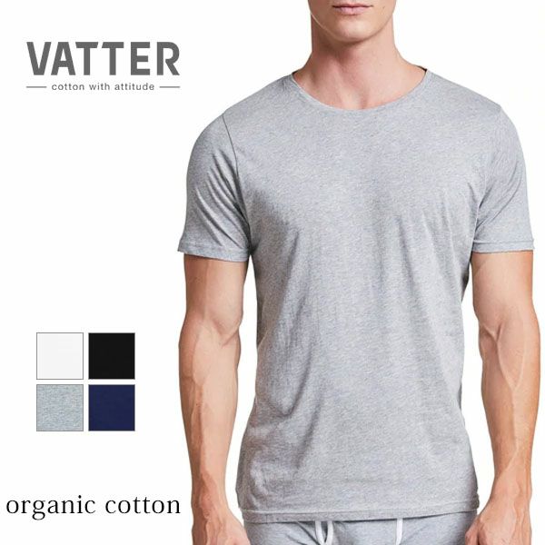オーガニックコットン メンズTシャツ(半袖)Basic Bob