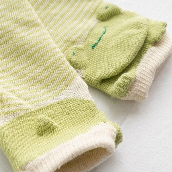 オーガニックコットン アニマルレッグウォーマー