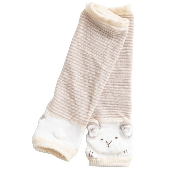 オーガニックコットン アニマルレッグウォーマー