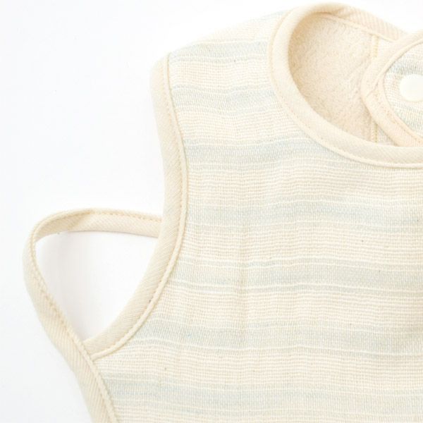 オーガニックコットン ベビースラブガーゼ スタイ