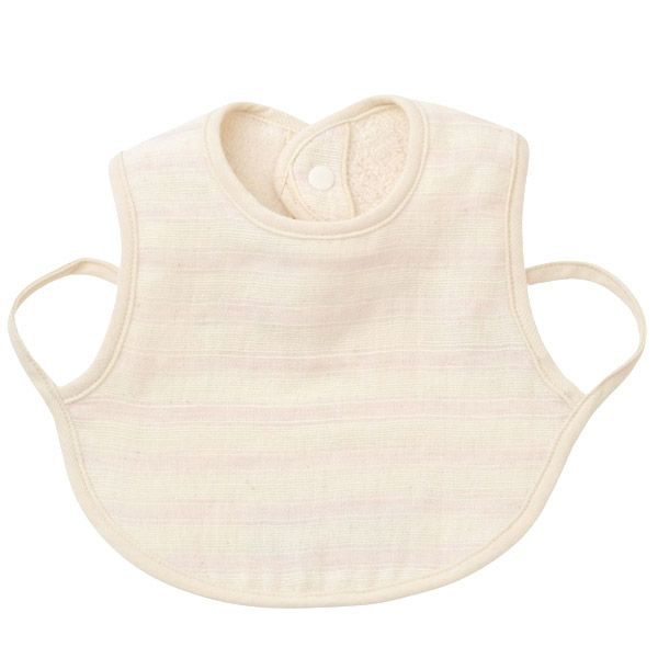 オーガニックコットン ベビースラブガーゼ スタイ