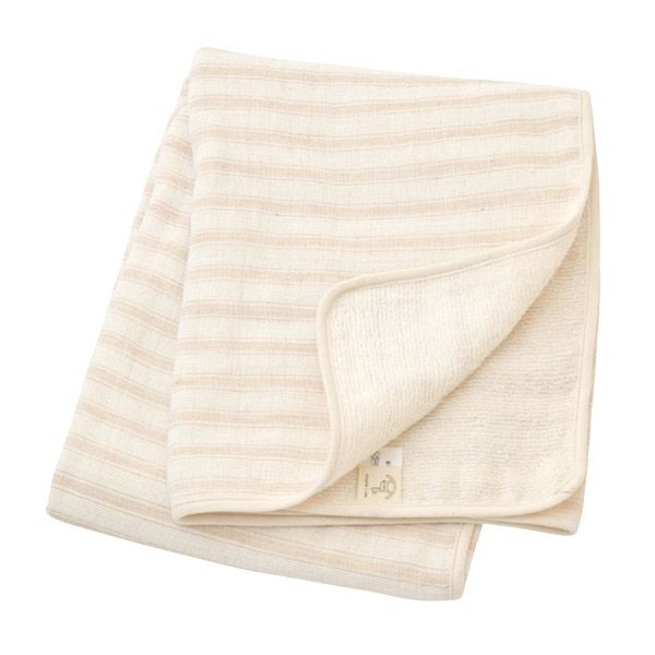 オーガニックコットン ベビースラブガーゼ おくるみ