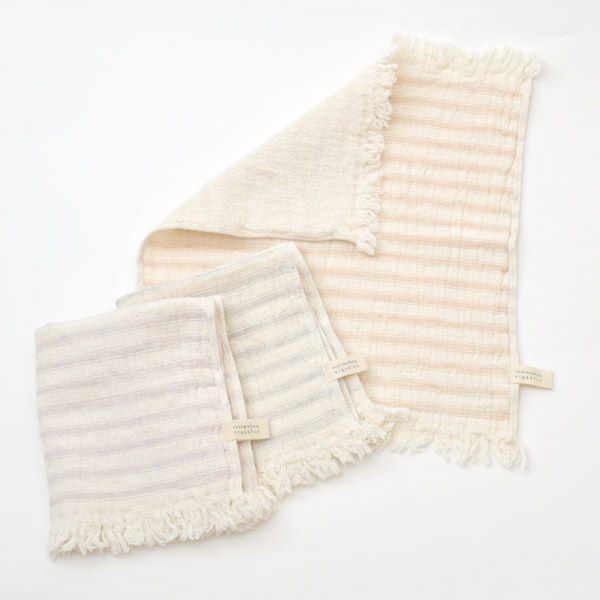 オーガニックコットン スラブガーゼ ウォッシュタオル