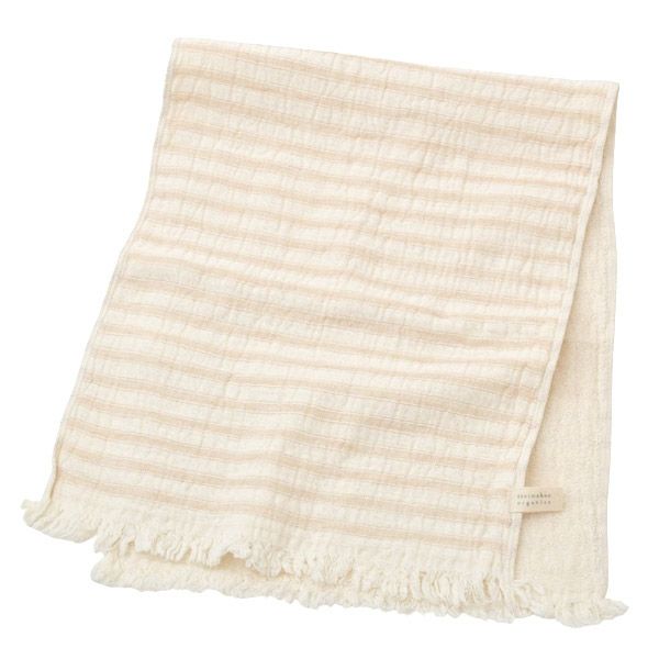 オーガニックコットン スラブガーゼ フェイスタオル