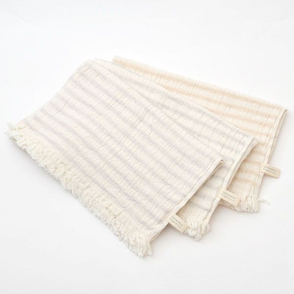 オーガニックコットン スラブガーゼ フェイスタオル