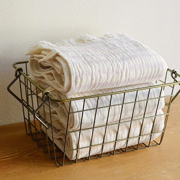 オーガニックコットン スラブガーゼ バスタオル