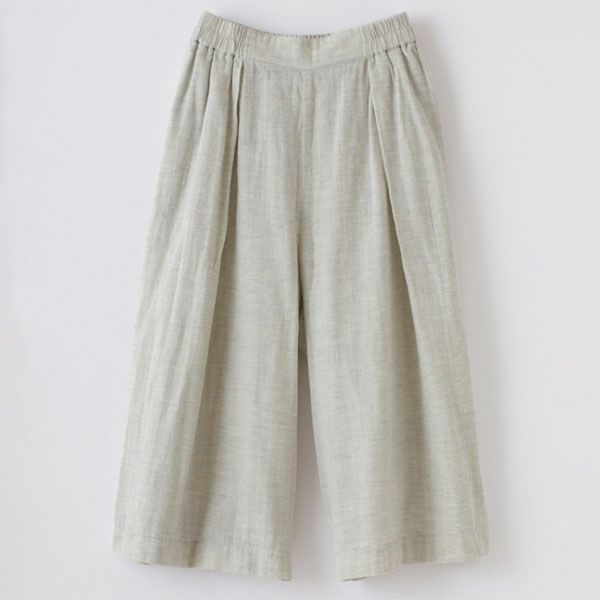 オーガニックコットン ローズマリーガーゼキュロット